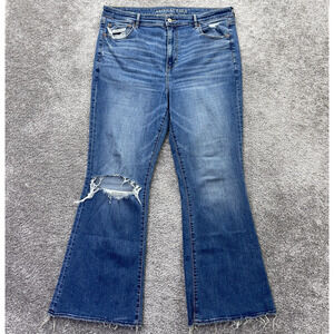 American Eagle Outfitters Blue Flare Jeans